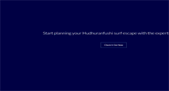 Desktop Screenshot of hudhuranfushisurfresort.com